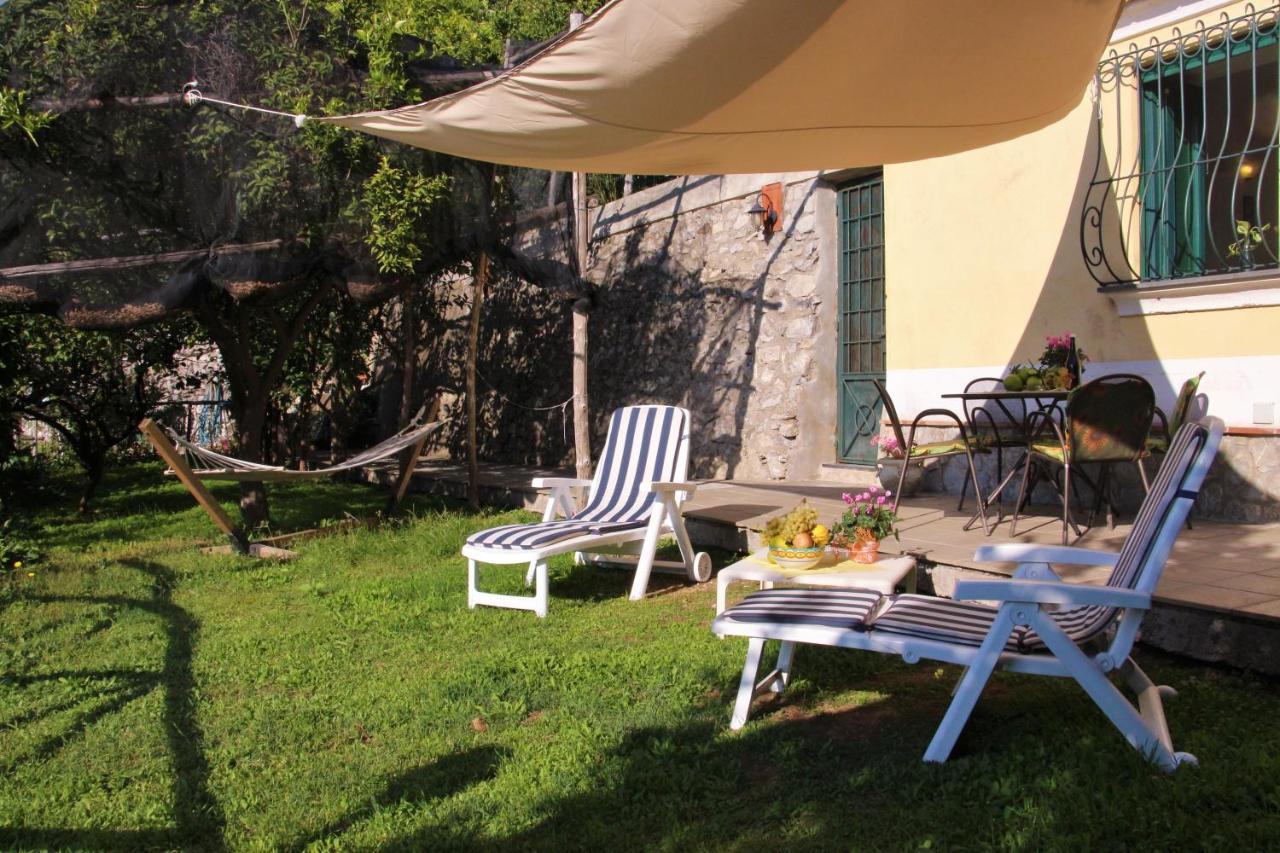 Casa Ortensia Minori Bagian luar foto